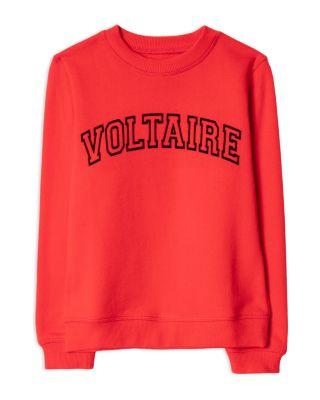 Boys' Joe Cotton Graphic Sweatshirt - Little Kid by ZADIG&VOLTAIRE