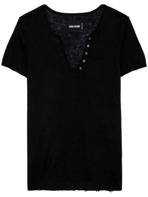 Celsy cashmere top by ZADIG&VOLTAIRE