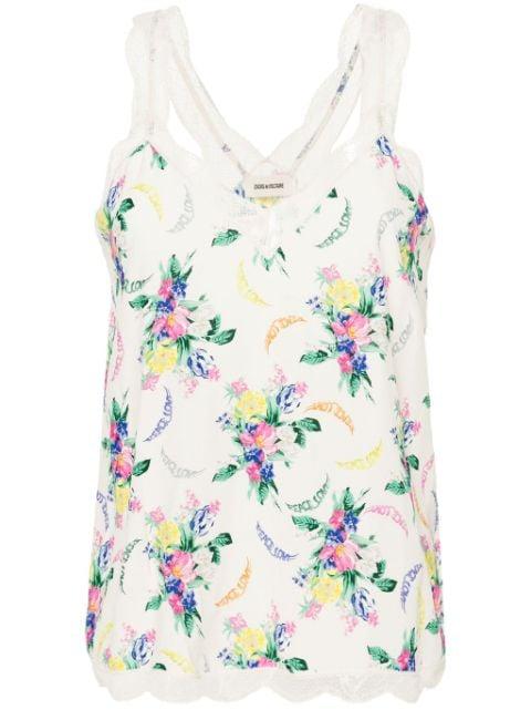 Chou floral-print blouse by ZADIG&VOLTAIRE