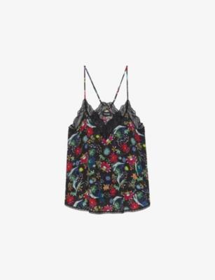 Christy Floral-Print Woven Camisole by ZADIG&VOLTAIRE