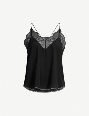 Christy silk cami top by ZADIG&VOLTAIRE