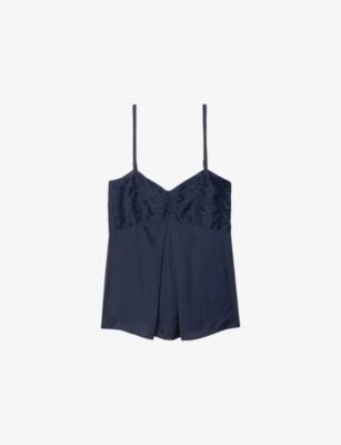 Cippie V-Neck Satin Top by ZADIG&VOLTAIRE