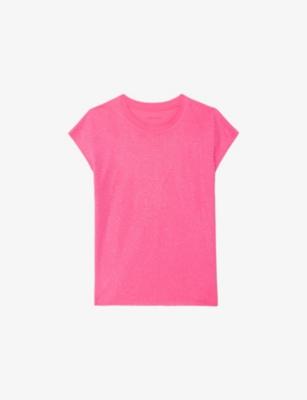 Cloe Rhinestone-Embellished Cotton-Jersey Tank Top by ZADIG&VOLTAIRE