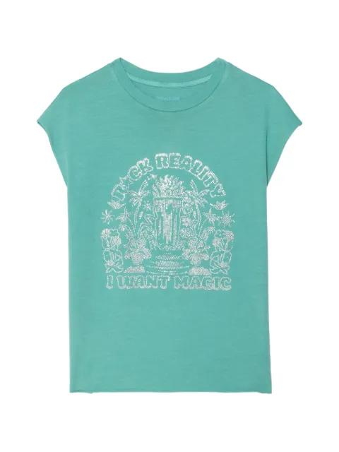 Cloe cap-sleeves T-shirt by ZADIG&VOLTAIRE