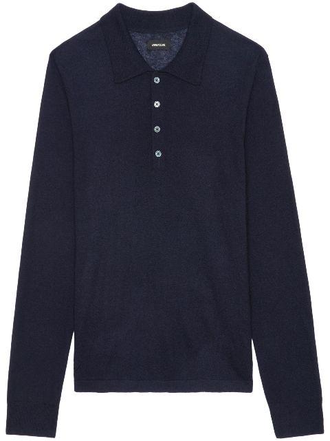 Dimi cashmere polo shirt by ZADIG&VOLTAIRE