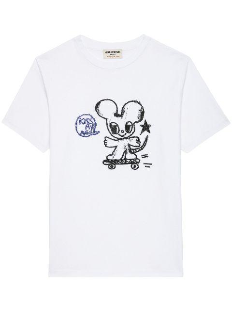 Edwin Happy Mouse t-shirt by ZADIG&VOLTAIRE