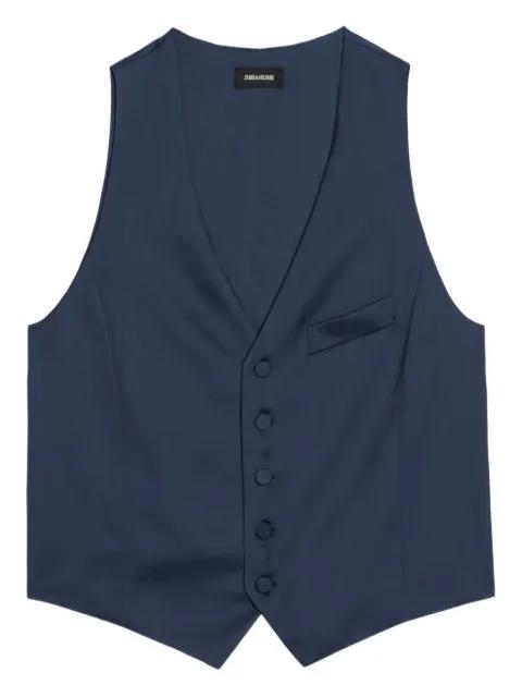 Emaux button waistcoat by ZADIG&VOLTAIRE