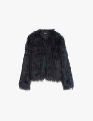 Freddie Single-Breasted Faux-Fur Coat by ZADIG&VOLTAIRE