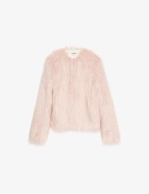 Freddie Single-Breasted Faux-Fur Coat by ZADIG&VOLTAIRE