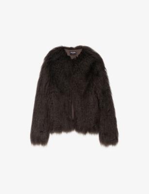 Freddie Single-Breasted Faux-Fur Coat by ZADIG&VOLTAIRE