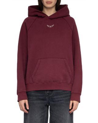 Georgy Heart Embellished Hoodie by ZADIG&VOLTAIRE