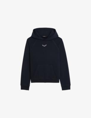 Georgy Logo-Embroidered Cotton Hoody by ZADIG&VOLTAIRE