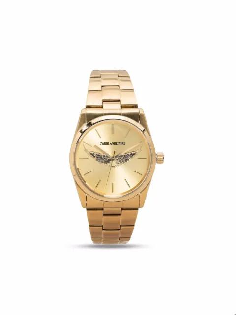 Gold Wings Fusion 33mm watch by ZADIG&VOLTAIRE
