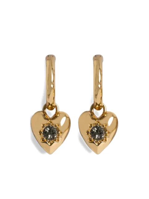 Heartbreaker loop earrings by ZADIG&VOLTAIRE