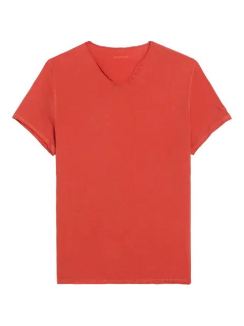 Henley U-neck short-sleeve T-shirt by ZADIG&VOLTAIRE