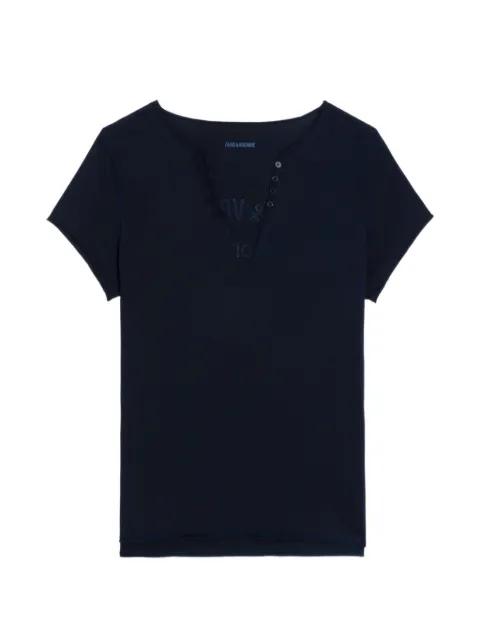 Henley graphic T-shirt by ZADIG&VOLTAIRE