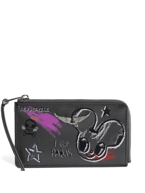 Humberto  graphic-print wallet by ZADIG&VOLTAIRE