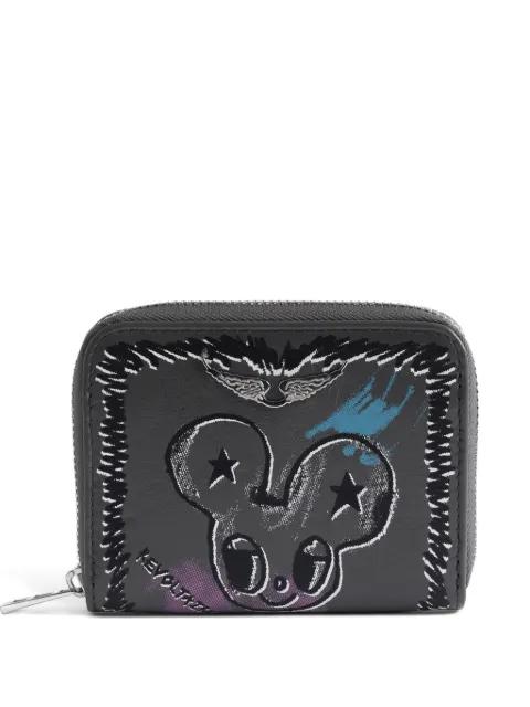 Humberto graphic-print zip wallet by ZADIG&VOLTAIRE