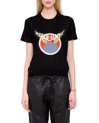 Idal Cashmere Intarsia Sweater by ZADIG&VOLTAIRE