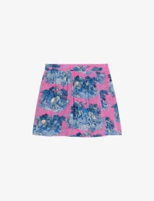 Jadys Floral-Print Woven Mini Skirt by ZADIG&VOLTAIRE