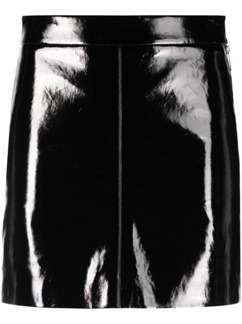 Jinette vinyl leather miniskirt by ZADIG&VOLTAIRE