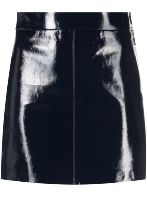 Jinette vinyl leather miniskirt by ZADIG&VOLTAIRE