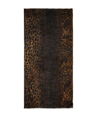 Judy Leopard Print Wool Scarf by ZADIG&VOLTAIRE
