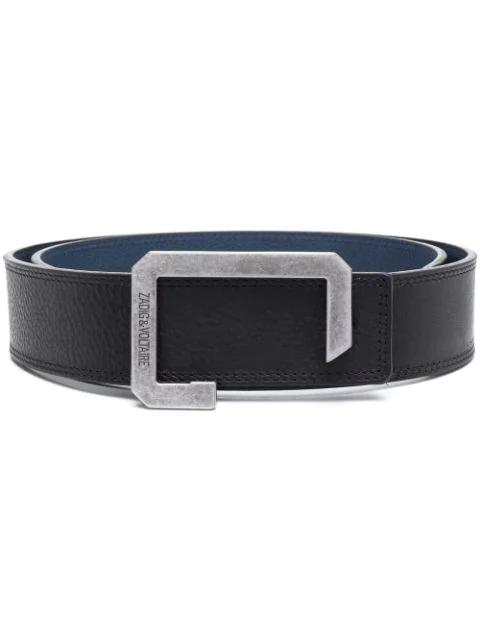 La Reversible leather belt by ZADIG&VOLTAIRE