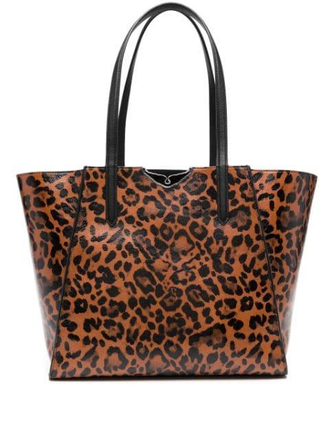 Le Borderline leopard-print tote bag by ZADIG&VOLTAIRE