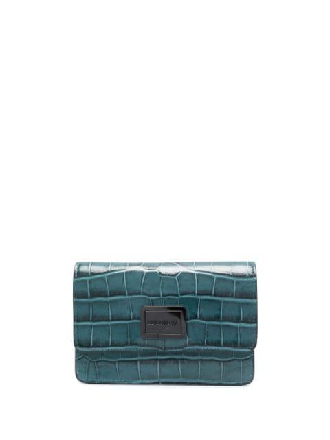 Le Cecilia crocodile-effect cardholder by ZADIG&VOLTAIRE