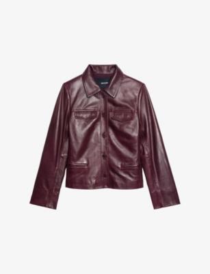 Liam regular-fit leather jacket by ZADIG&VOLTAIRE