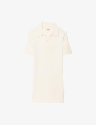 Lulu Polo-Collar Knitted Mini Dress by ZADIG&VOLTAIRE