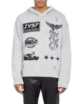 Malay Logo Graphic Hoodie by ZADIG&VOLTAIRE