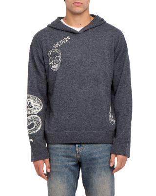 Malay Punk Pullover Hoodie Sweater by ZADIG&VOLTAIRE