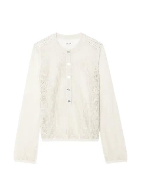 Mandala open-knit sweater by ZADIG&VOLTAIRE
