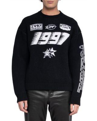 Marko Motocross Oversized Fit Sweater by ZADIG&VOLTAIRE