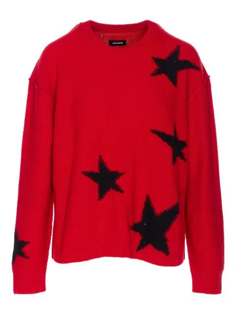 Markuz star-embroidered cashmere sweater by ZADIG&VOLTAIRE
