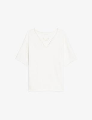 Meg Henley-Collar Cotton T-Shirt by ZADIG&VOLTAIRE