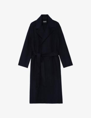 Meli Tie-Belt Wool-Blend Coat by ZADIG&VOLTAIRE