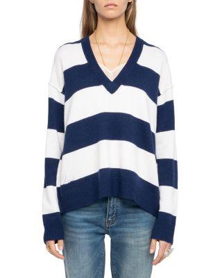 Mikyz Wool-Blend V Neck Sweater by ZADIG&VOLTAIRE
