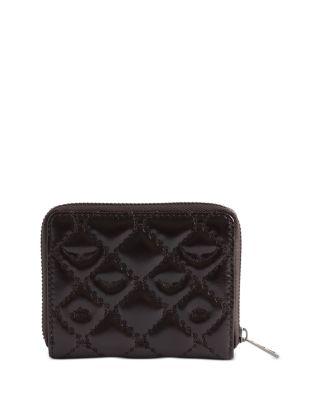 Mini ZV Vintage Monogram Leather Wallet by ZADIG&VOLTAIRE