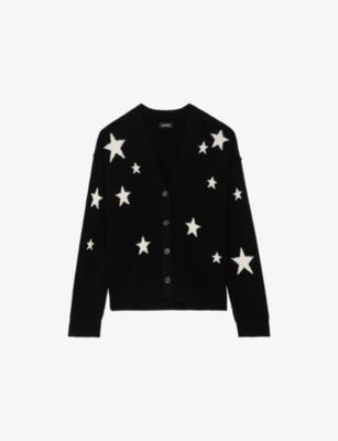 Mirkaz Star-Motif Cashmere Cardigan by ZADIG&VOLTAIRE