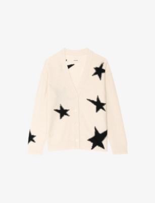 Mirkaz Star-Motif Cashmere Cardigan by ZADIG&VOLTAIRE