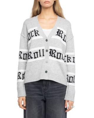 Mirkaz Wool-Blend V Neck Cardigan by ZADIG&VOLTAIRE