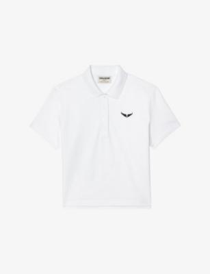 Mirta Logo-Embroidered Cotton Polo Shirt by ZADIG&VOLTAIRE