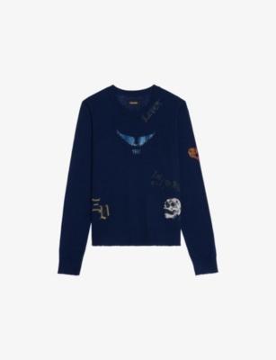 Miss Rhinestone-Embellished Cashmere Jumper by ZADIG&VOLTAIRE