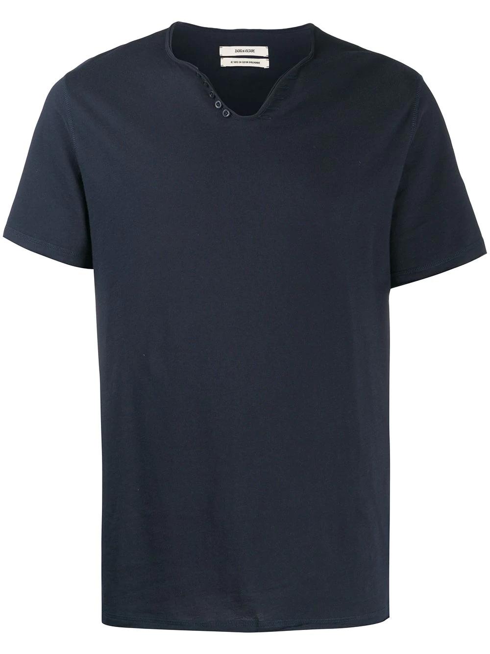 Monastir Henley-neck T-shirt by ZADIG&VOLTAIRE