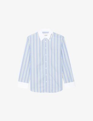 Morning Relaxed-Fit Striped Cotton Shirt by ZADIG&VOLTAIRE