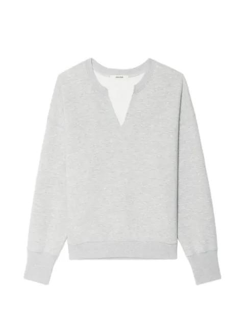 Olive v-neck sweatshirt by ZADIG&VOLTAIRE