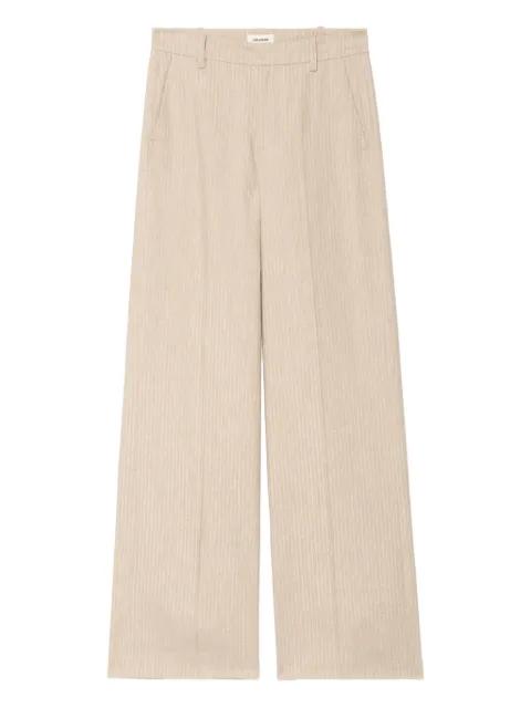 Panol pinstripe trousers by ZADIG&VOLTAIRE